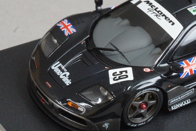 1:43 HPI 8257 McLaren F1 GTR Le Mans Winner 1995#59 Ueno Clinic model car