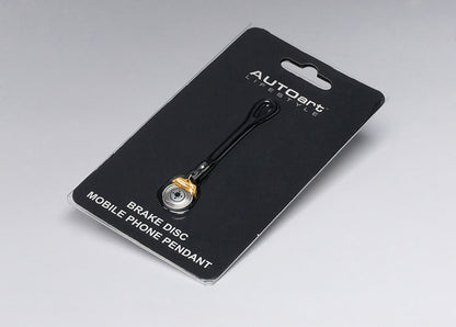 [ Back-order ] AUTOart 41572 Brake disk mobile phone pendant yellow caliper 1cm