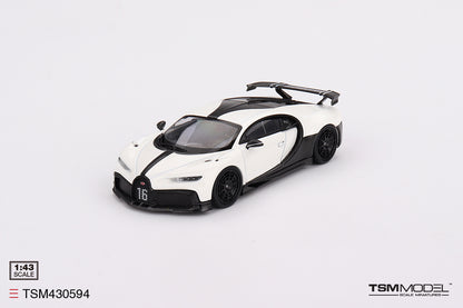 [ Back-order ] TSM TSM430594D 1:43 Bugatti Chiron Pur Sport White model car