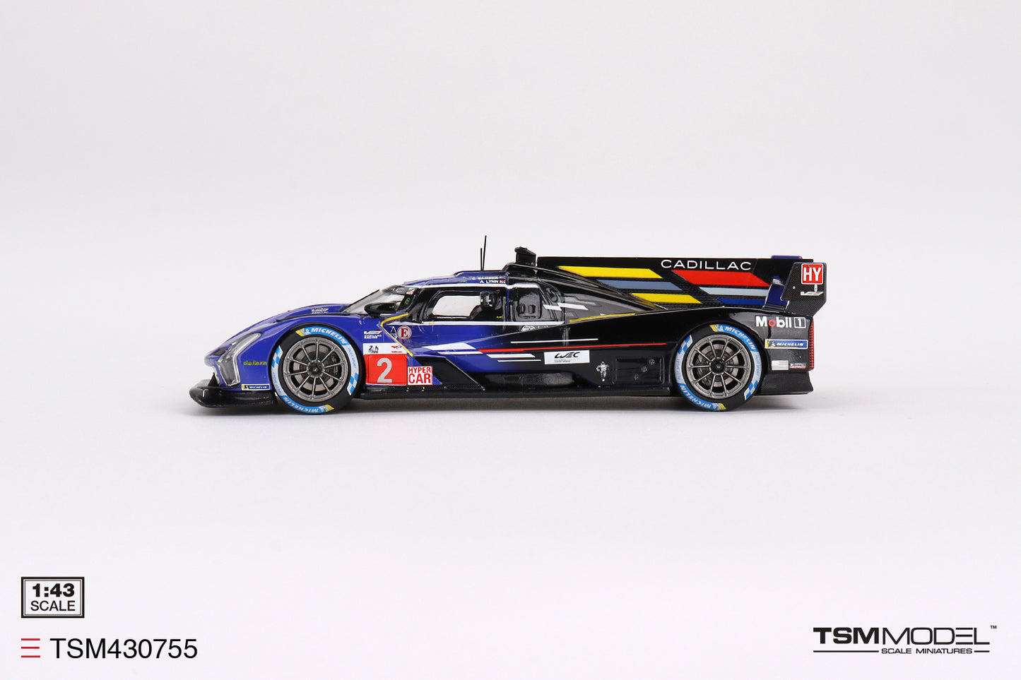 [ Back-order ] TSM TSM430755 1:43 Cadillac V-Series R Le Mans 24 Hours 2023 #2 Cadillac Racing model car