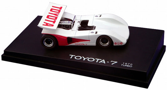 [Back-order] Q-MODEL QMC008 1:43 TOYOTA-7 White / Red Diecast