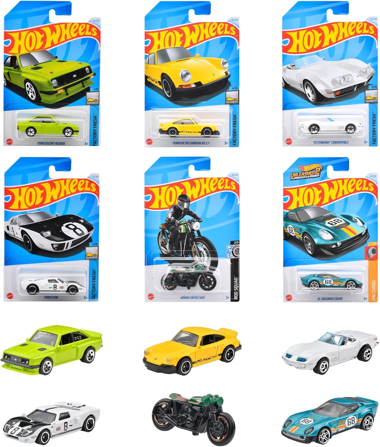 C4982-98MB Hot Wheels Basic Car Assortment 36 pieces