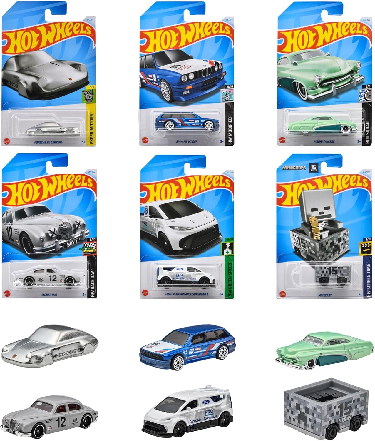 C4982-98MG Hot Wheels Basic Car Assortment 36 pieces