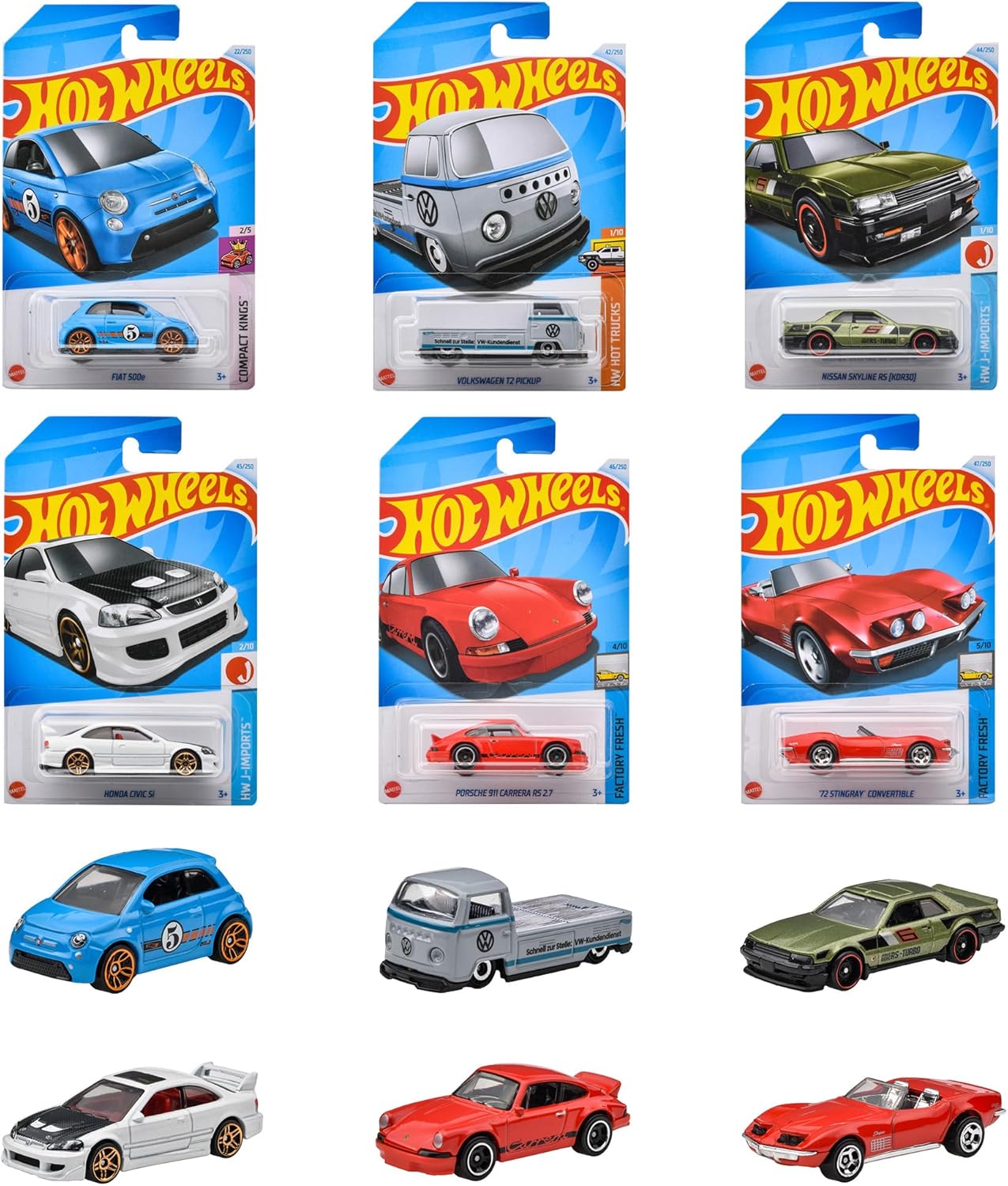 C4982-98MG Hot Wheels Basic Car Assortment 36 pieces