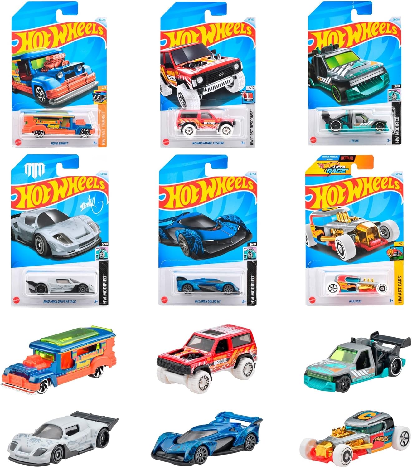 C4982-98MC Hot Wheels Basic Car Assortment 36 pieces
