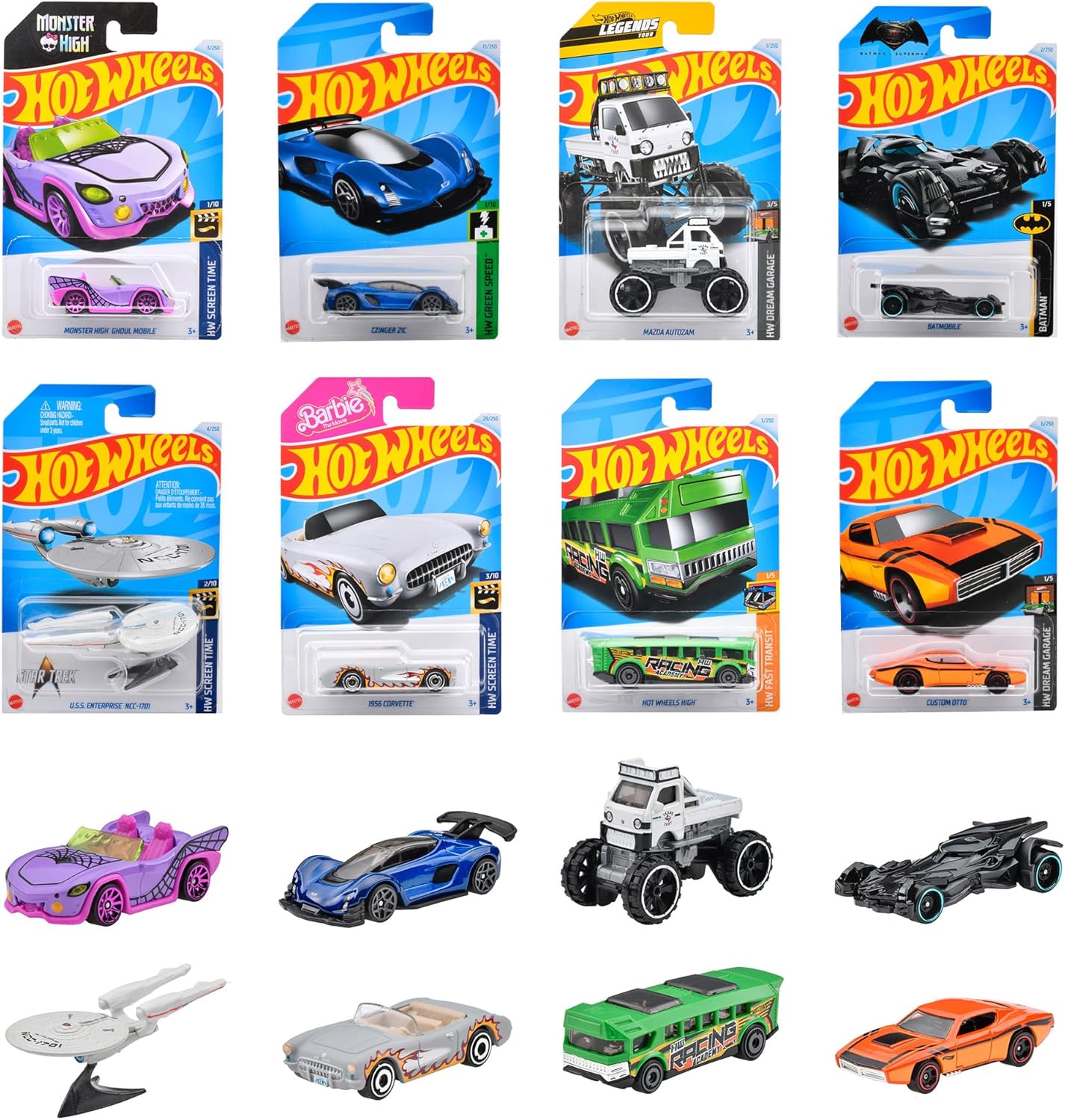 C4982-98MB Hot Wheels Basic Car Assortment 36 pieces