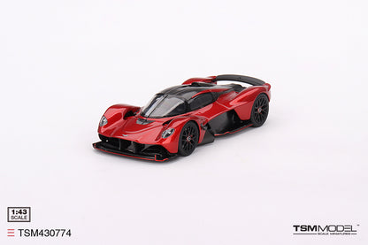 [ Back-order ] TSM TSM430774 1:43 Aston Martin Valkyrie Hyper Red model car