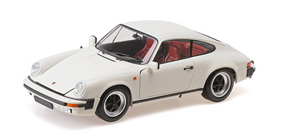 [ Back-order ] MINICHAMPS 100063024 1:18 Porsche 911 Carrera Coupe 3.2 1983 White model car