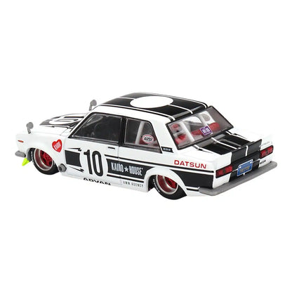 KHMG176 TSM MINI-GT 1:64 Nissan Datsun 510 Street Team XMM