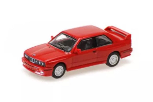 [ Back-order ] MINICHAMPS 870020222 1:87 BMW M3 (E30) 1986 Red model car