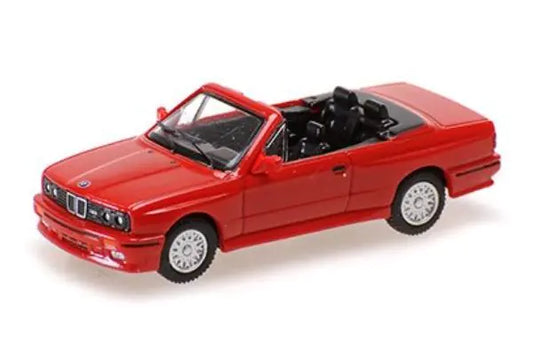 [ Back-order ] MINICHAMPS 870020230 1:87 BMW M3 (E30) Cabriolet 1988 Red model car