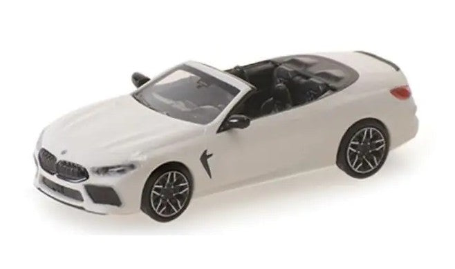 [ Back-order ] MINICHAMPS 870029032 1:87 BMW 8 Series Cabriolet 2019 White model car