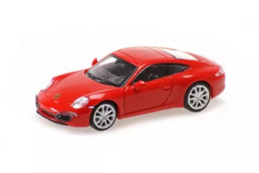 [ Back-order ] MINICHAMPS 870068020 1:87 Porsche 911 2011 Red model car