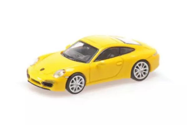 [ Back-order ] MINICHAMPS 870068024 1:87 Porsche 911 2011 Yellow model car