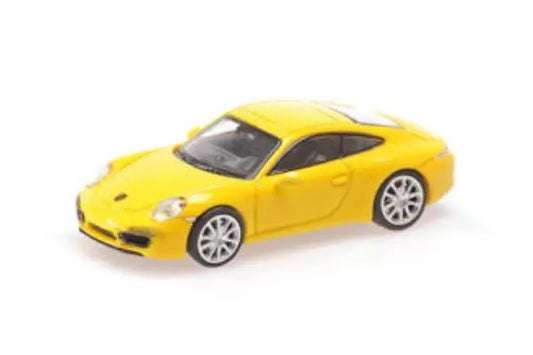 [ Back-order ] MINICHAMPS 870068024 1:87 Porsche 911 2011 Yellow model car
