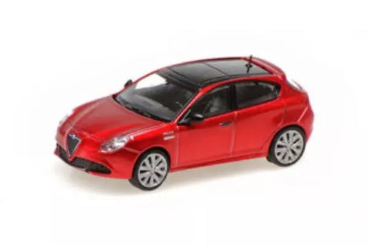 [ Back-order ] MINICHAMPS 870120005 1:87 Alpha Giulietta Veloche 2017 Red M model car