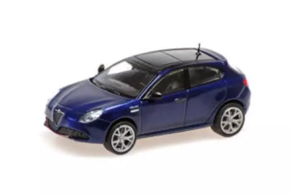 [ Back-order ] MINICHAMPS 870120006 1:87 Alpha Giulietta Veroche 2017 Blue M model car