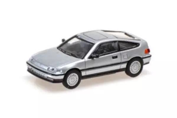 [ Back-order ] MINICHAMPS 870161021 1:87 Honda CR-X MK2 1987 Silver model car