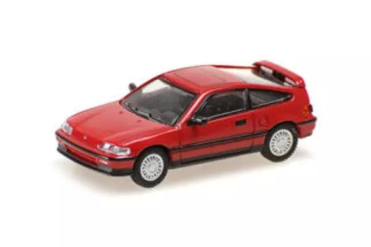 [ Back-order ] MINICHAMPS 870161024 1:87 Honda CR-X MK2 1987 Red model car