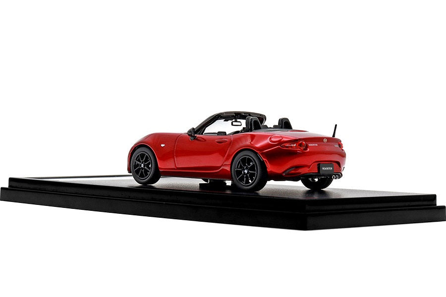 [ Back-order ] Hi-Story HS444RE 1:43 MAZDA ROADSTER S Special Package (2022) Soul Red Crystal Metallic Diecast