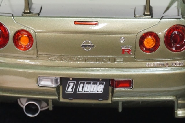 1:18 HPI 8907 Nissan NISMO R34 GT-R Z Tune Millennium Jade model car