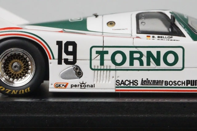1:43 SPARK SB Collection Bellof Porsche 962 3.Platz Mugello 1985 #19