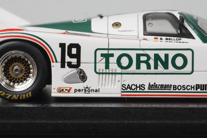 1:43 SPARK SB Collection Bellof Porsche 962 3.Platz Mugello 1985 #19