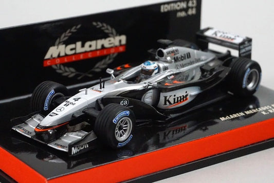1:43 MINICHAMPS 530024304 McLaren Mercedes MP4-17 K.Raikkonen 2002 #4 McLaren Collection No.44