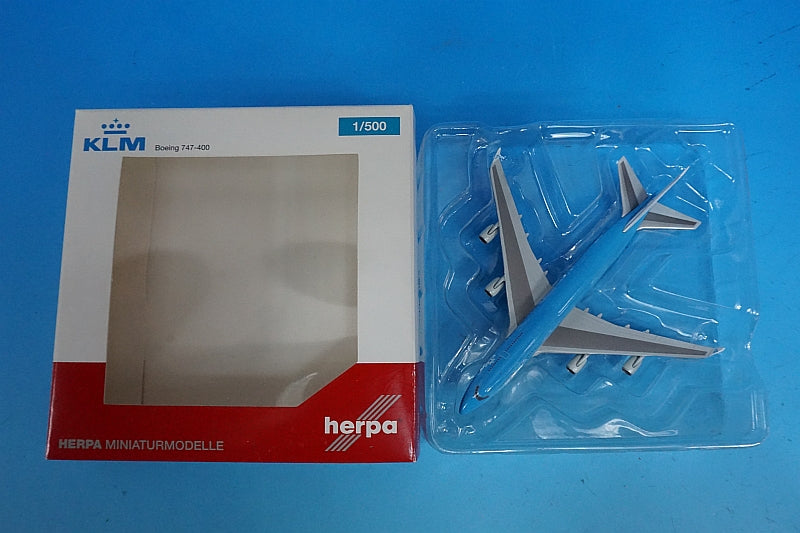 1:500 B747-400 KLM KLM Royal Dutch Airlines Orlando PH-BFO 517805-002 Herpa