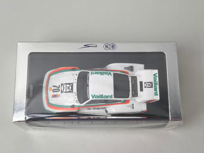 1:43 SPARK KBS052 Porsche 935 K2 Vaillant Kremer Hockenheim 1977 #70