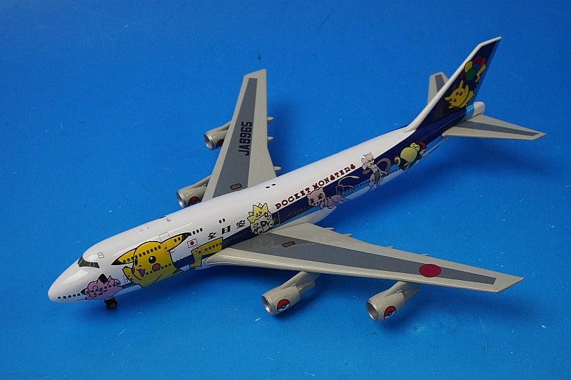 1:400 B747-400 ANA Pokemon Jet JA8965 19745 ANA airplane model