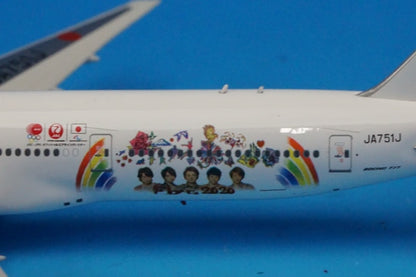 1:400 B777-300 JAL Arashi Jet FlyTo2020 Olympic JA751J 04087 Phoenix airplane model