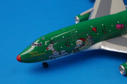 1:400 B747-400 Merry Christmas 2003 Gemini airplane model