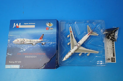 1:500 B747-400 JAL Dream Express Friends JA8908 JDE009A Herpa