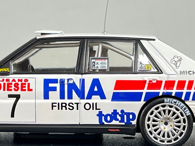 1:43 HPI 8279 Mirage Lancia Delta HF Integrale 16V Sanremo 1991 #7 FINA