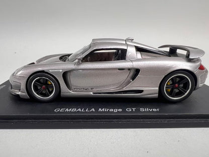 1:43 Spark KBS032 Gemballa Mirage GT Silver
