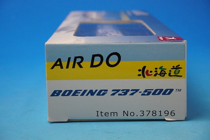 1:200 B737-500 AIRDO Hokkaido Beardo JA8196 378196 Hogan airplane model