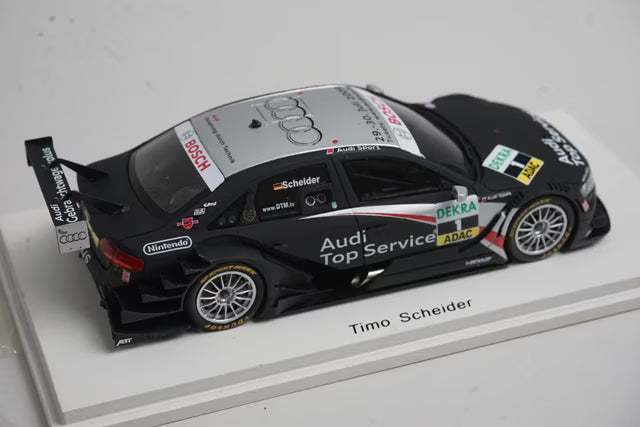 1:43 SPARK S2505 Audi A4 DTM 2009 #1 model car