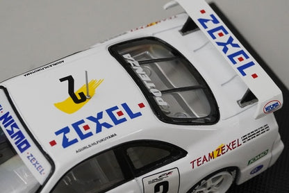 1:43 EBBRO 43978 ZEXEL Skyline R33 JGTC 1996 #2 White model car
