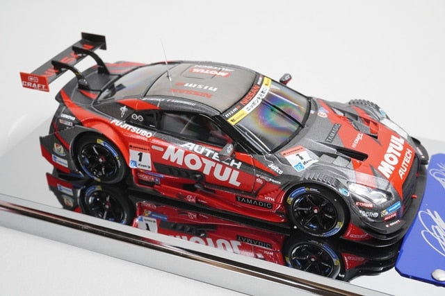 1:43 EBBRO 45350 MOTUL AUTECH GT-R SUPER GT500 2015 Champion Car #1 model car