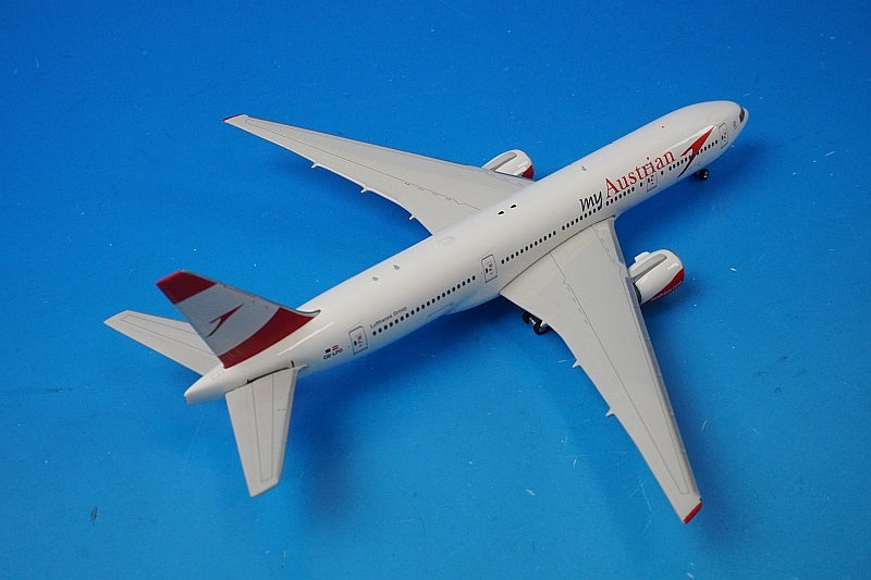 1:400 B777-200ER Austria Servus Hong Kong OE-LPD 04109 Phoenix airplane model