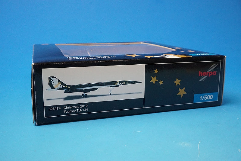 1:500 Tupolev TU-144 Merry Christmas Christmas Model 2012 523479 Herpa