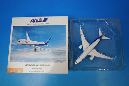 1:400 B787-8 ANA Dreamliner JA801A NH40038 ANA airplane model