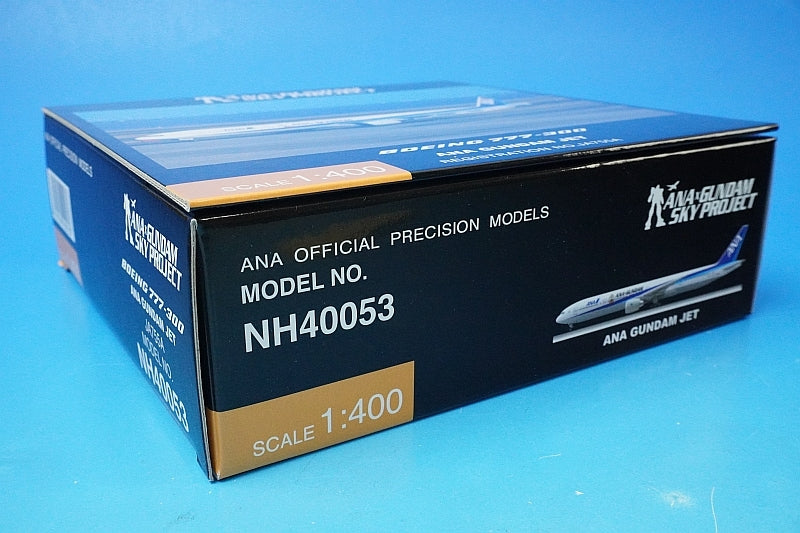 1:400 777-300 ANA Gundam Jet JA755A NH40053 ANA airplane model