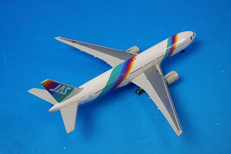 1:500 B777-200 JAS Japan Air System Rainbow Seven JA8977 JD51003 JALUX airplane model