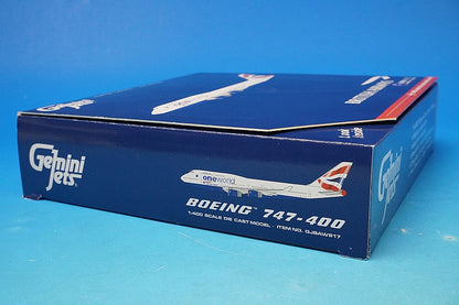 1:400 B747-400 British Airways Oneworld G-CIVP GJBAW917 Gemini