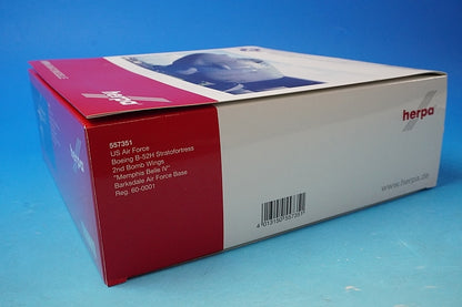 1:200 B-52H Stratofortress USN 2nd Bombardment Wing Barksdale Field  Memphis Belle IV #60-0001 557351 Herpa airplane model