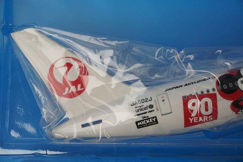1:200 B767-300ER JAL Dream Express Mickey Mouse 90th JA602J airplane model