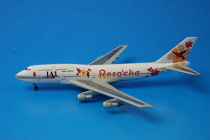 1:400 B747-300 JAL Riso'cha Orange JA8186 55208 Dragon