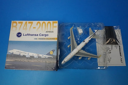 1:400 B747-200F Lufthansa Cargo Service Revolution D-ABZF 55075 Dragon